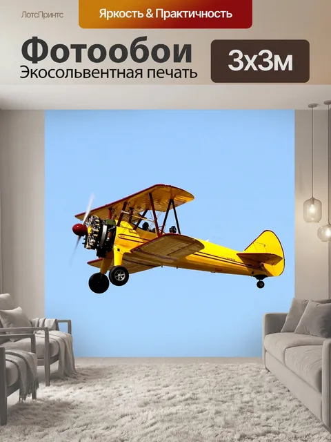 Фотообои Биплан