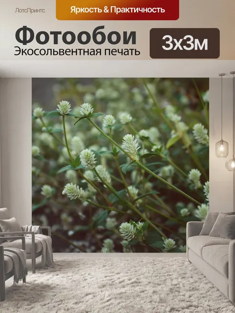 Фотообои Полевой цветок