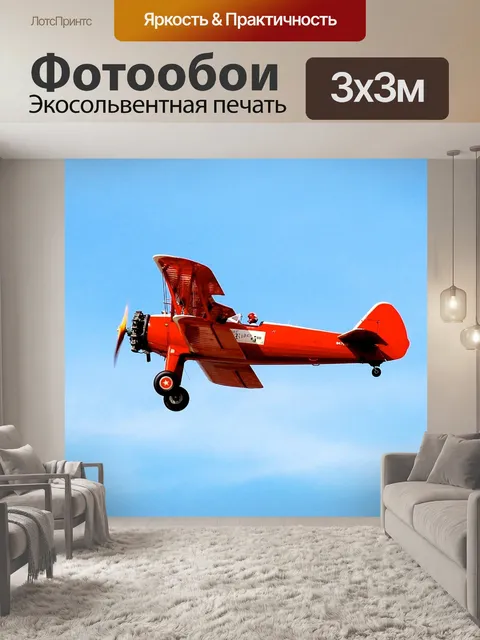 Фотообои Биплан