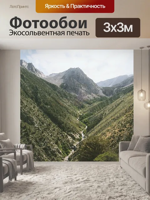 Фотообои Долина