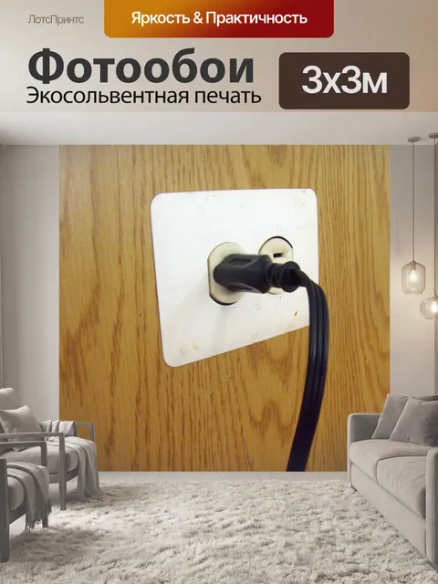Фотообои Настенная розетка