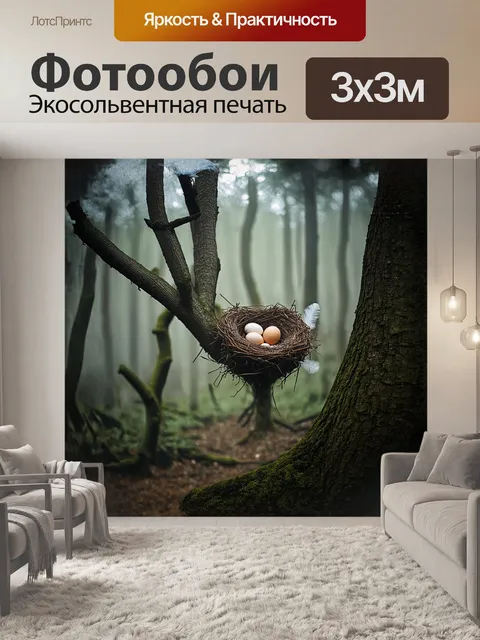 Фотообои в сердце дремучего леса