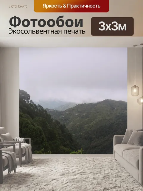 Фотообои Долина цветов