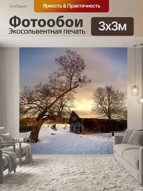 Фотообои Сарай