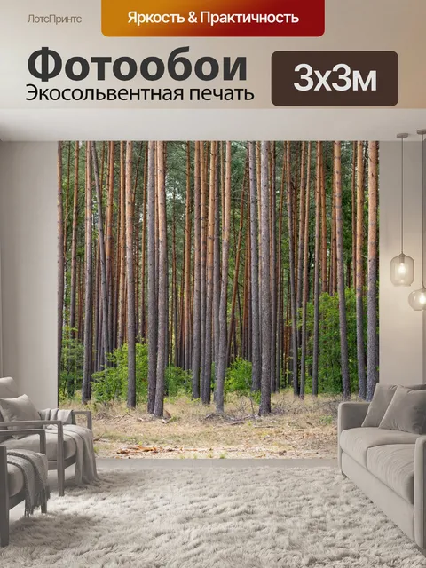 Фотообои лес