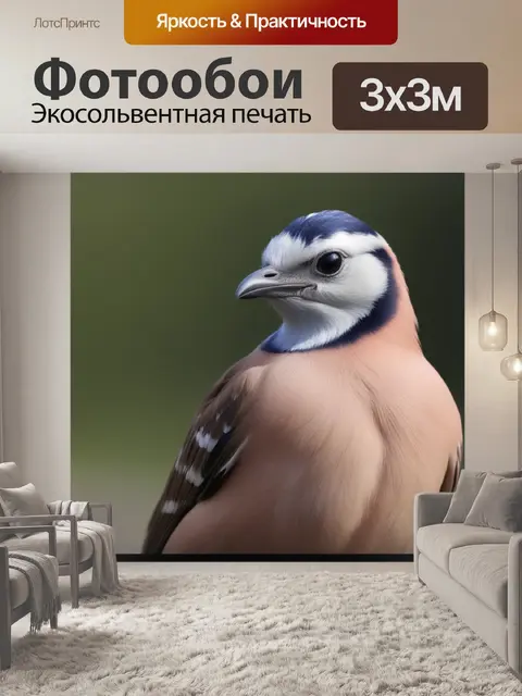Фотообои пушистая