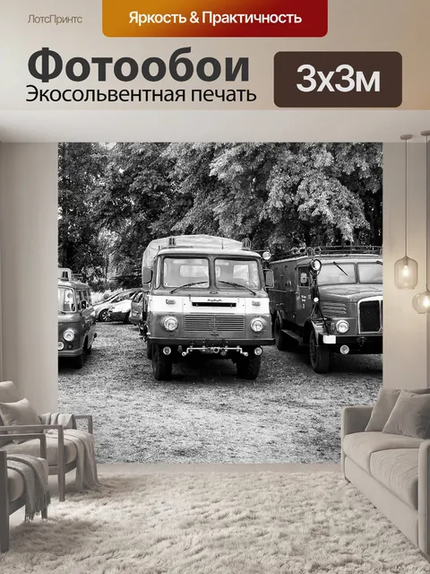 Фотообои Черно-белый