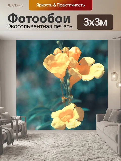 Фотообои Цветы