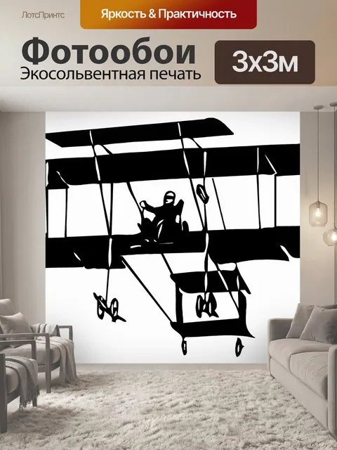 Фотообои Первый самолет