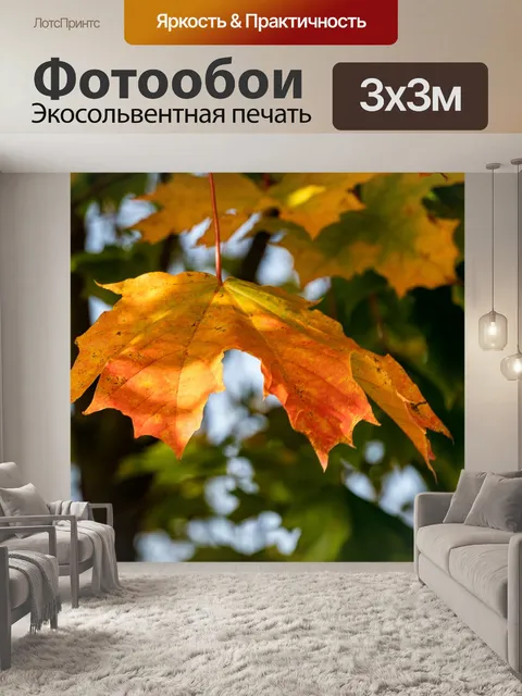 Фотообои Листья