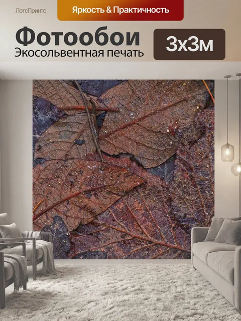 Фотообои Листья