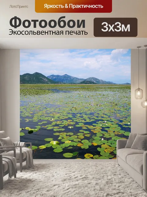 Фотообои Скадарское озеро