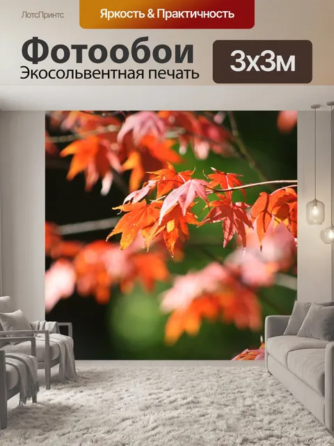 Фотообои Листья