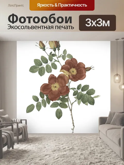 Фотообои Цветы