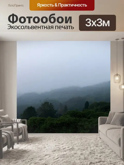 Фотообои туман в стиле романтизм