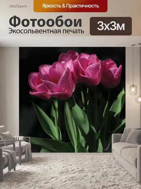 Фотообои Тюльпаны
