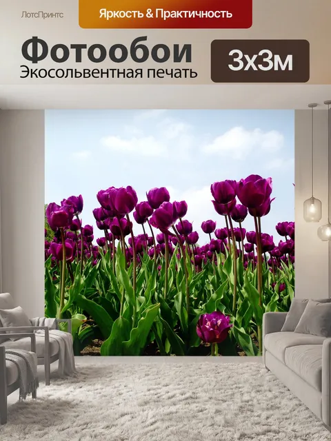 Фотообои Тюльпаны