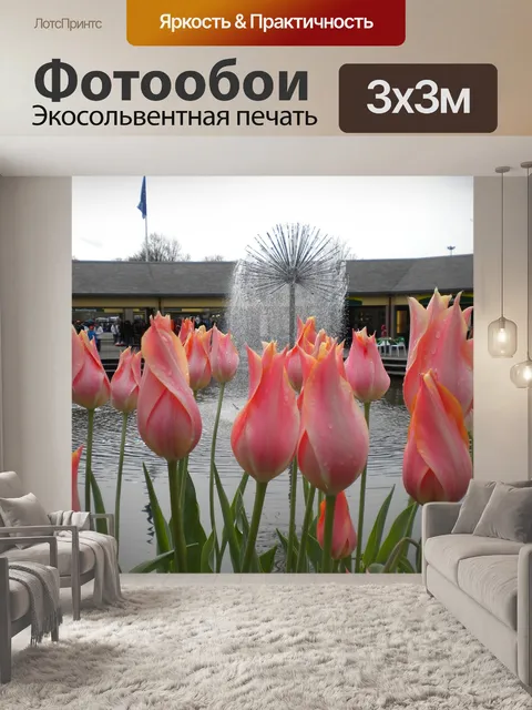 Фотообои Тюльпаны