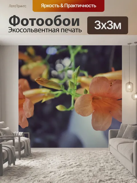 Фотообои Цветы