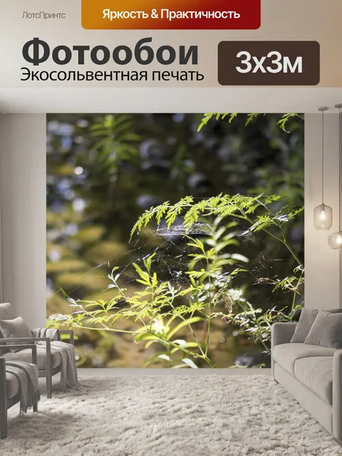 Фотообои Мокрый снег