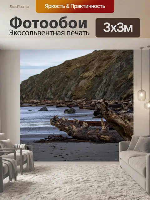Фотообои ствол дерева коряги