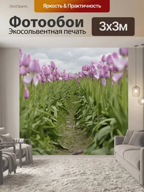 Фотообои Тюльпаны