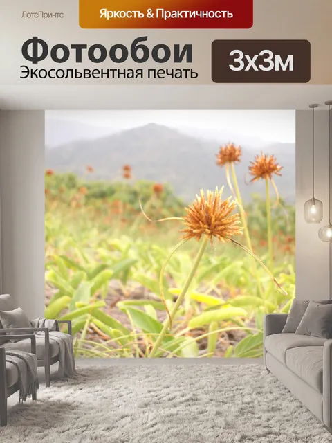 Фотообои Цветы