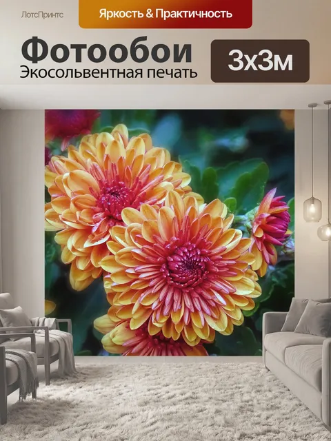Фотообои Цветы