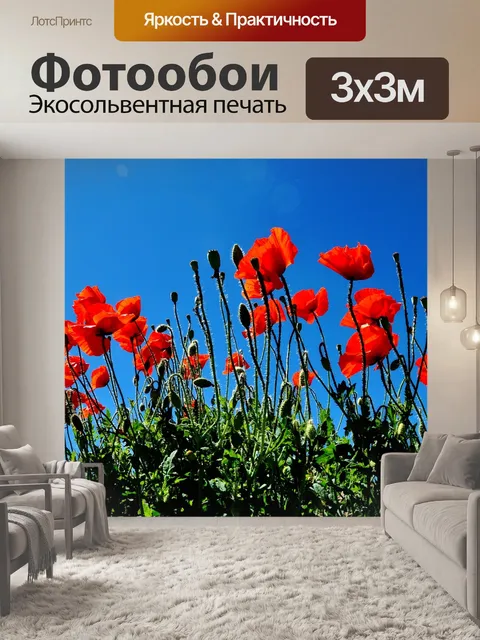 Фотообои Цветы