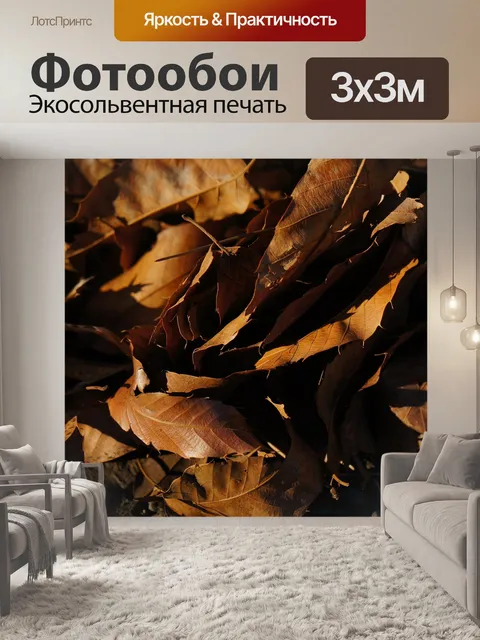 Фотообои Мертвые листья