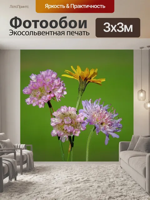 Фотообои Цветы