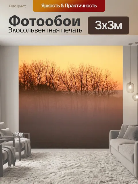 Фотообои Туман