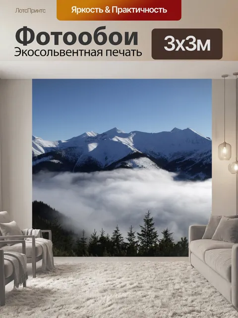 Фотообои Татрах зимой