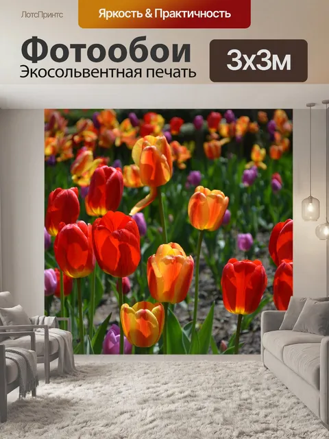 Фотообои Цветы