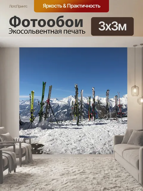 Фотообои Зимние виды спорта