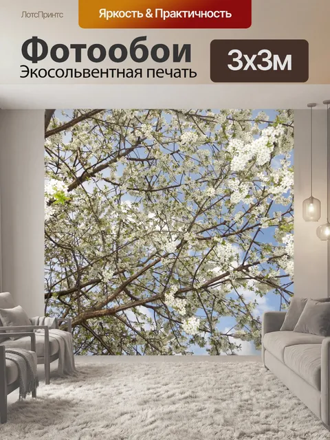 Фотообои Цветение вишни