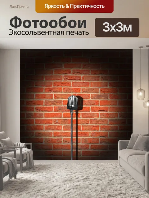 Фотообои Микрофон
