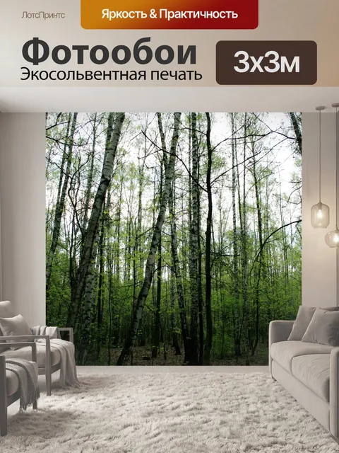 Фотообои леса в Москве