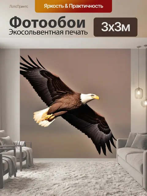 Фотообои парящий