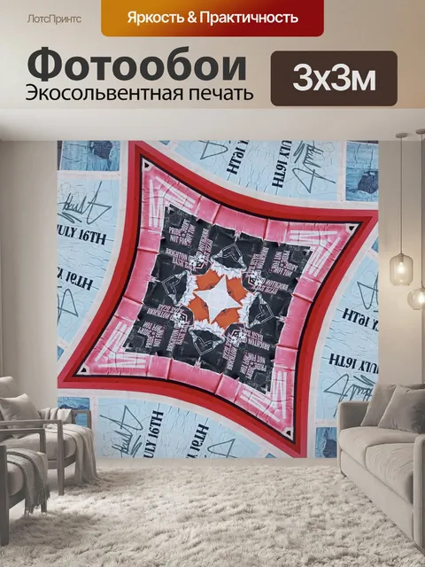 Фотообои плакат граффити аннотация