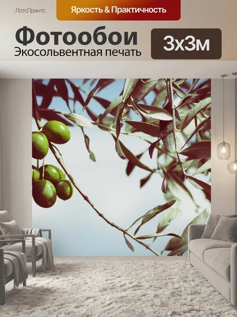 Фотообои Оливки