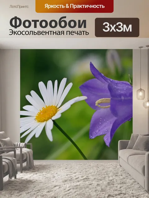 Фотообои Цветы