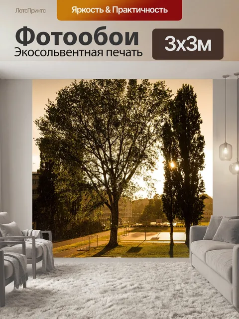 Фотообои Заход солнца