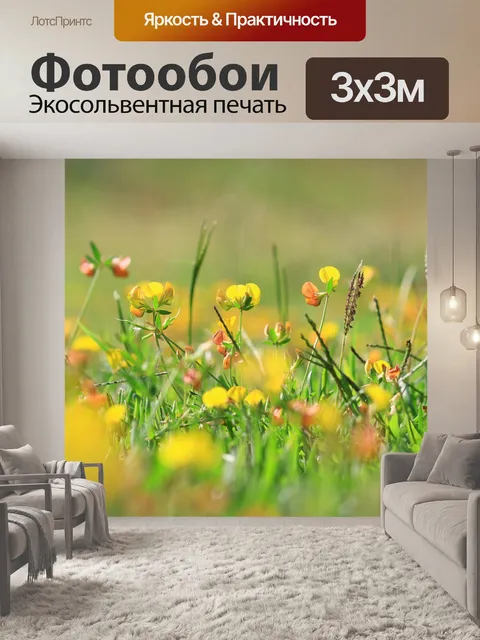 Фотообои Цветы