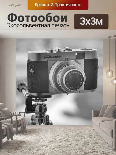 Фотообои Старинная камера