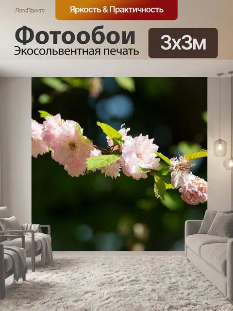 Фотообои Цветы