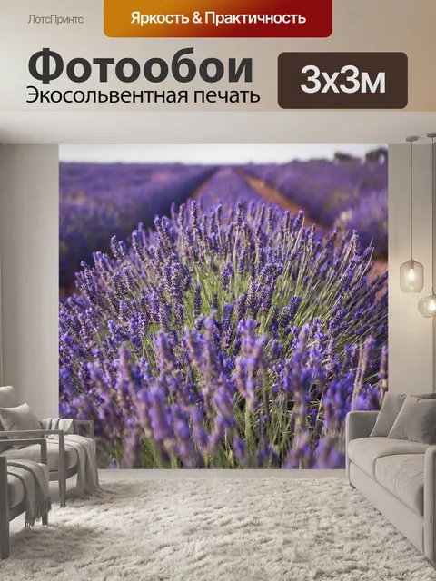 Фотообои Лаванда