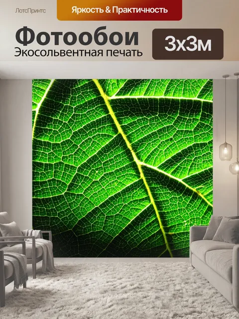 Фотообои Лист