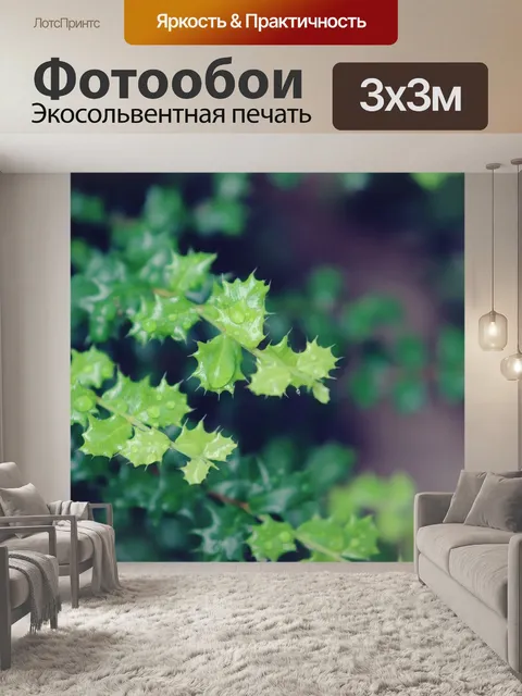 Фотообои Листья