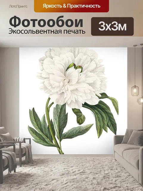 Фотообои Старинные цветы искусство старый
